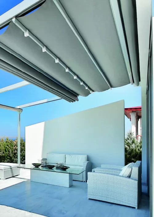 Fabric Pergola