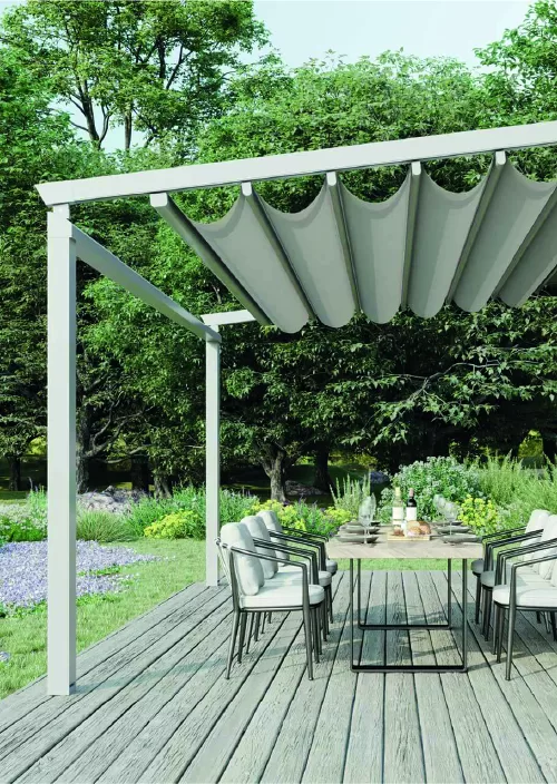 Fabric Pergola