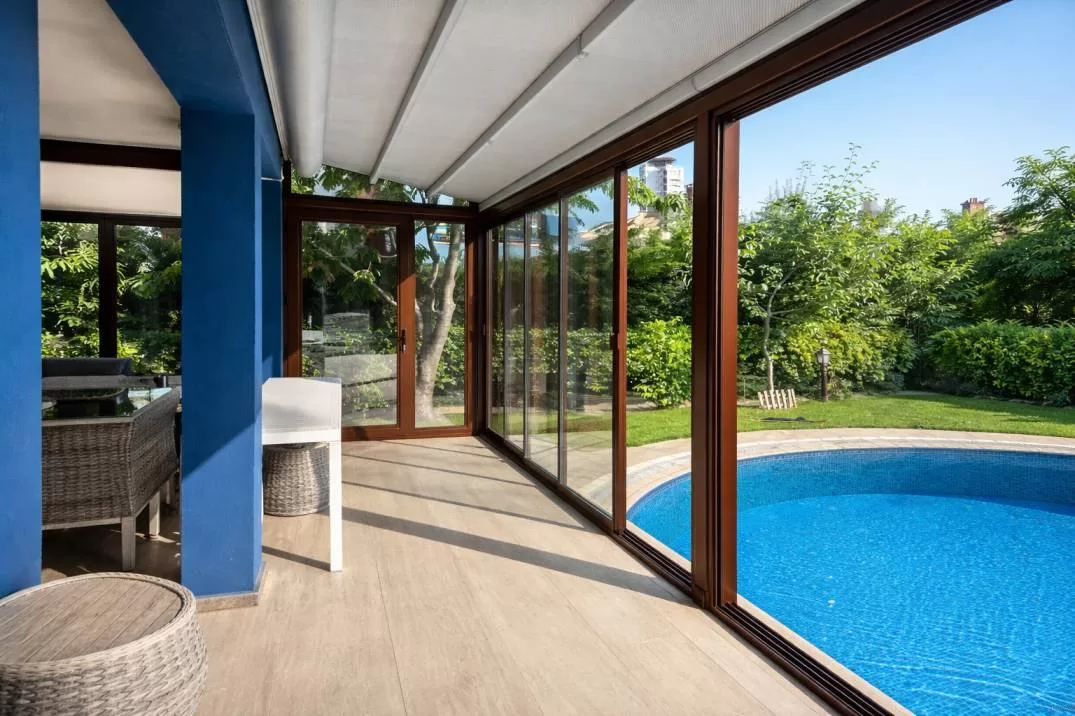 Aqua Manors Kış bahçesi ve Pergola sistemi