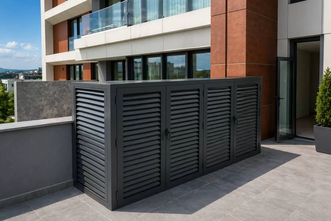 Seba Central – Dış Cephe Kaplama ve Teknik Alan Gizleme Uygulaması